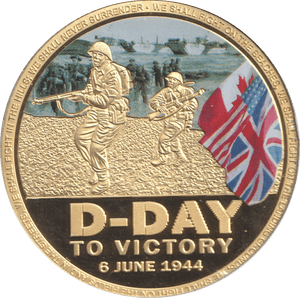 1945 MEDAL D - DAY VICTORY - WORLD COINS - Cambridgeshire Coins