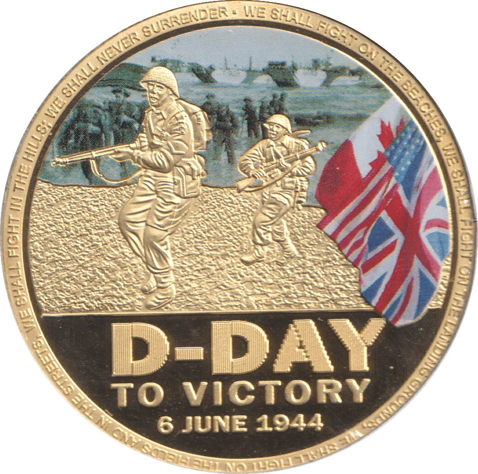 1945 MEDAL D - DAY VICTORY - WORLD COINS - Cambridgeshire Coins