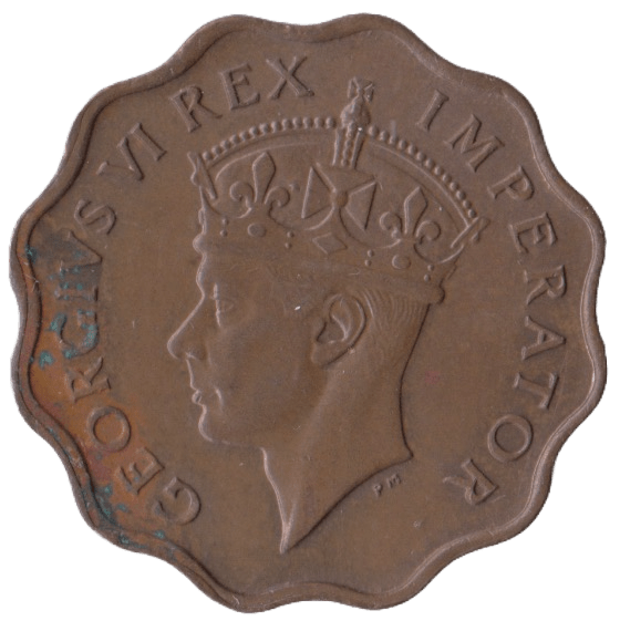 1945 ONE PIASTRE CYPRUS - WORLD COINS - Cambridgeshire Coins