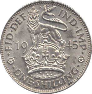 1945 ONE SHILLING ( AUNC ) - SHILLING - Cambridgeshire Coins
