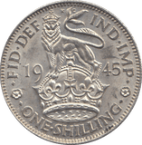 1945 ONE SHILLING ( AUNC ) - SHILLING - Cambridgeshire Coins