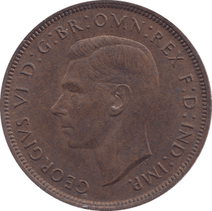 1945 PENNY ( AUNC ) - PENNY - Cambridgeshire Coins