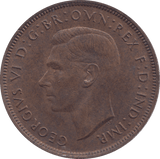 1945 PENNY ( AUNC ) - PENNY - Cambridgeshire Coins