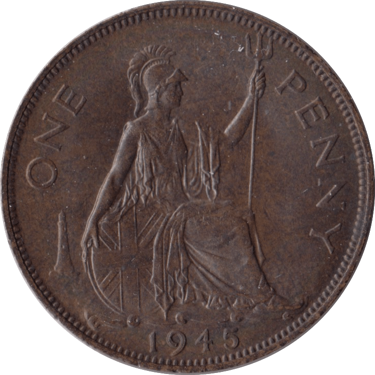 1945 PENNY ( BU ) - Penny - Cambridgeshire Coins
