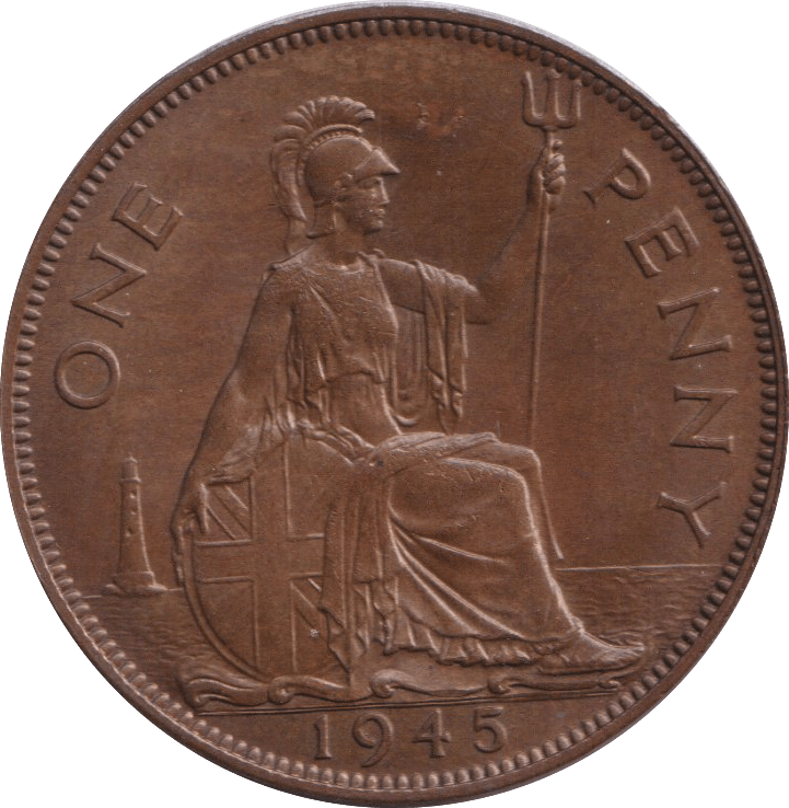1945 PENNY ( EF ) - PENNY - Cambridgeshire Coins