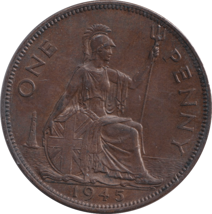 1945 PENNY ( UNC ) - PENNY - Cambridgeshire Coins
