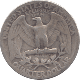 1945 QUARTER DOLLAR USA - WORLD COINS - Cambridgeshire Coins