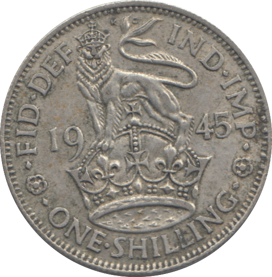 1945 SHILLING ( AUNC ) - SHILLING - Cambridgeshire Coins