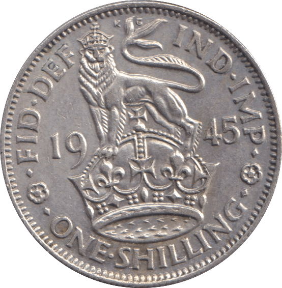 1945 SHILLING ( AUNC ) - SHILLING - Cambridgeshire Coins