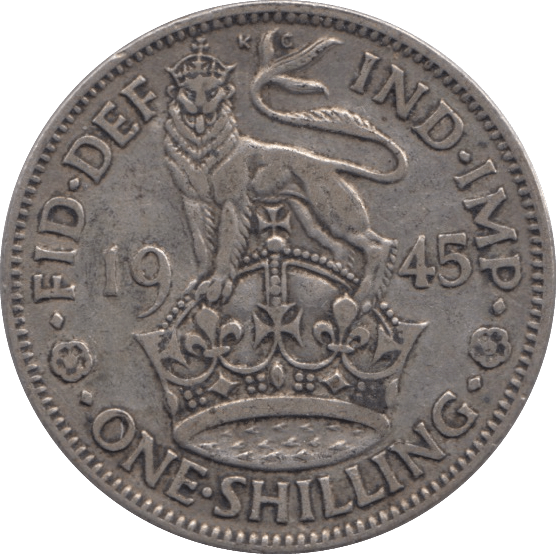 1945 SHILLING ( EF ) ENGLAND - Shilling - Cambridgeshire Coins