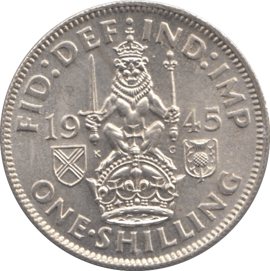 1945 SHILLING ( UNC ) SCOTLAND - Shilling - Cambridgeshire Coins