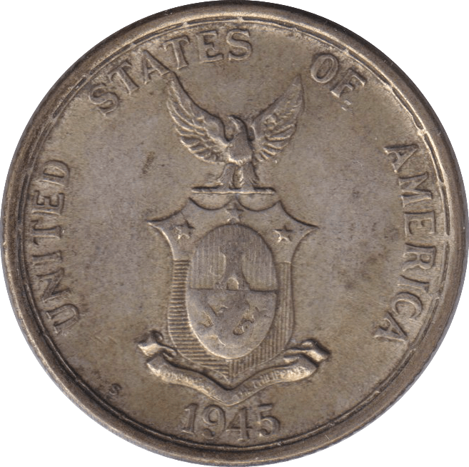 1945 SILVER 50 CENTS - WORLD COINS - Cambridgeshire Coins