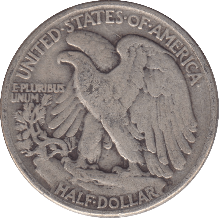 1945 SILVER HALF DOLLAR USA - SILVER WORLD COINS - Cambridgeshire Coins