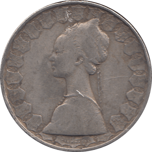 1945 SILVER ITALY 500 LIRE - SILVER WORLD COINS - Cambridgeshire Coins