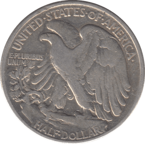 1945 SILVER USA HALF DOLLAR - SILVER WORLD COINS - Cambridgeshire Coins