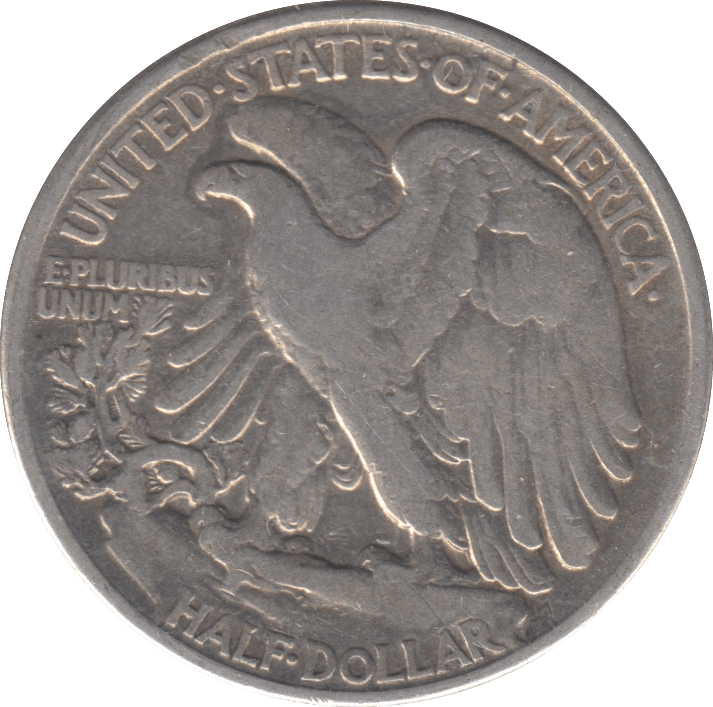1945 SILVER USA HALF DOLLAR - SILVER WORLD COINS - Cambridgeshire Coins