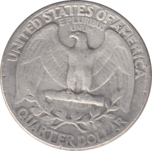 1945 SILVER USA QUARTER - SILVER WORLD COINS - Cambridgeshire Coins