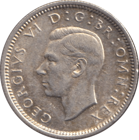 1945 SIXPENCE ( AUNC ) - SIXPENCE - Cambridgeshire Coins