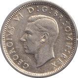 1945 SIXPENCE ( AUNC ) - SIXPENCE - Cambridgeshire Coins