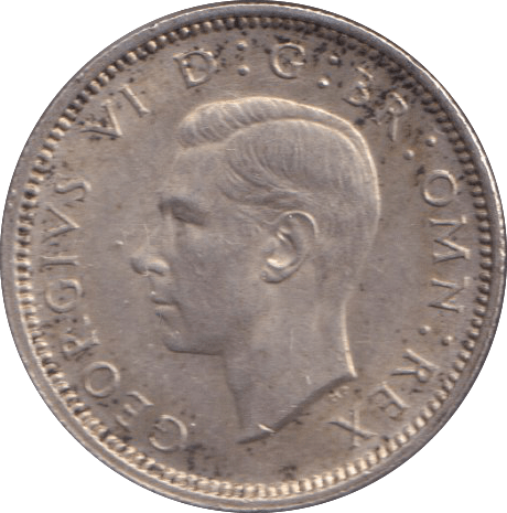 1945 SIXPENCE ( AUNC ) - SIXPENCE - Cambridgeshire Coins
