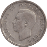 1945 SIXPENCE ( FINE ) - SIXPENCE - Cambridgeshire Coins