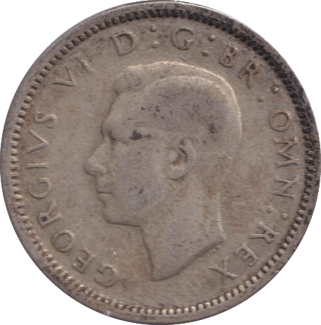 1945 SIXPENCE ( GF ) - SIXPENCE - Cambridgeshire Coins