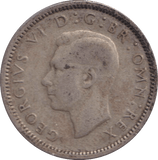 1945 SIXPENCE ( GF ) - SIXPENCE - Cambridgeshire Coins