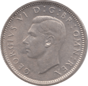 1945 SIXPENCE ( UNC ) - Sixpence - Cambridgeshire Coins