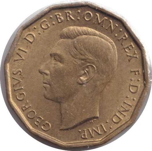 1945 THREEPENCE ( UNC ) - THREEPENCE - Cambridgeshire Coins