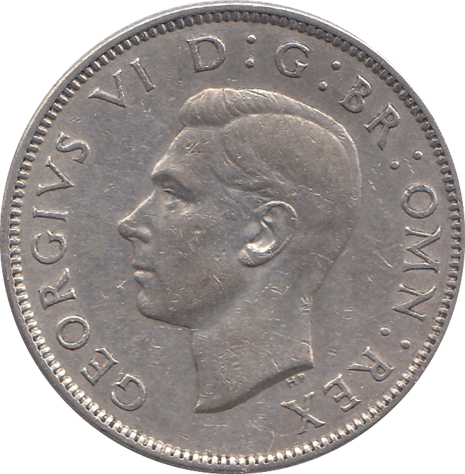 1945 TWO SHILLINGS ( AUNC ) - FLORIN - Cambridgeshire Coins