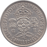 1945 TWO SHILLINGS ( AUNC ) - FLORIN - Cambridgeshire Coins
