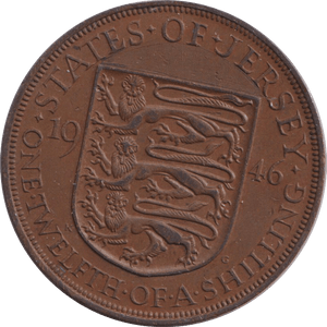 1946 1/12 SHILLING - PENNY - Cambridgeshire Coins