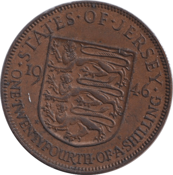 1946 1/24 SHILLING - PENNY - Cambridgeshire Coins