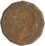 1946 BRASS THREEPENCE ( VF ) - Threepence - Cambridgeshire Coins