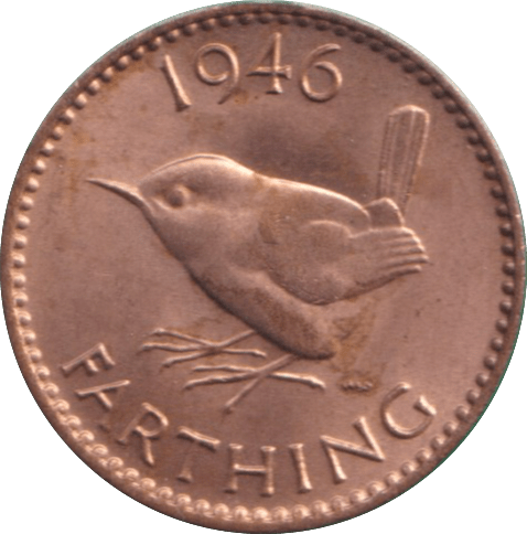 1946 FARTHING ( BU ) - FARTHING - Cambridgeshire Coins