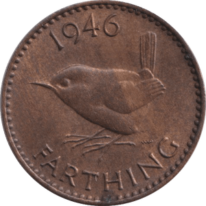 1946 FARTHING ( UNC ) - FARTHING - Cambridgeshire Coins