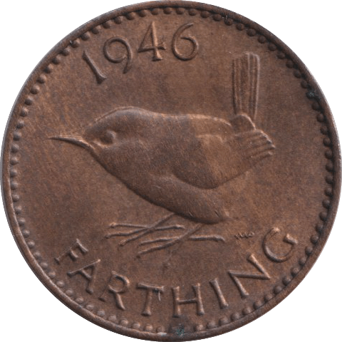 1946 FARTHING ( UNC ) - FARTHING - Cambridgeshire Coins
