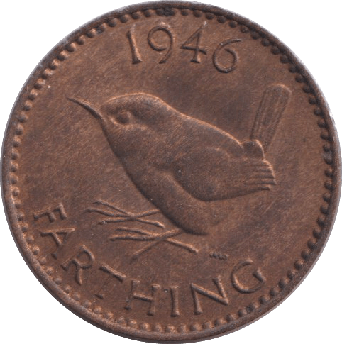 1946 FARTHING ( UNC ) - FARTHING - Cambridgeshire Coins