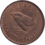 1946 FARTHING ( UNC ) - FARTHING - Cambridgeshire Coins