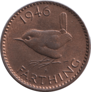 1946 FARTHING ( UNC ) - FARTHING - Cambridgeshire Coins