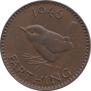 1946 FARTHING ( UNC ) - FARTHING - Cambridgeshire Coins