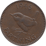 1946 FARTHING ( UNC ) - FARTHING - Cambridgeshire Coins