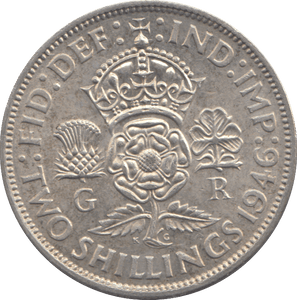 1946 FLORIN ( EF ) - FLORIN - Cambridgeshire Coins