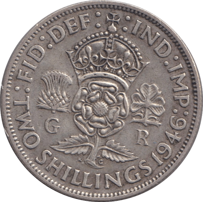 1946 FLORIN ( GVF ) - FLORIN - Cambridgeshire Coins