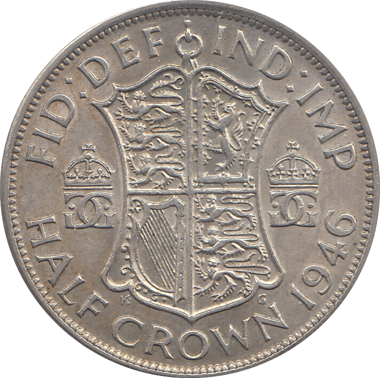 1946 HALFCROWN ( EF ) - HALFCROWN - Cambridgeshire Coins
