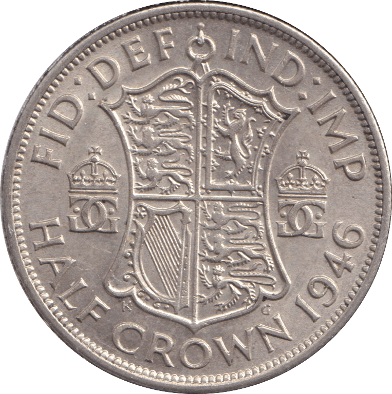 1946 HALFCROWN ( UNC ) 2 - HALFCROWN - Cambridgeshire Coins
