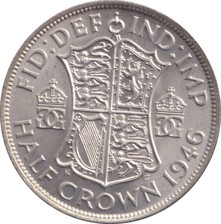 1946 HALFCROWN ( UNC ) - HALFCROWN - Cambridgeshire Coins