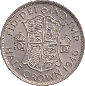 1946 HALFCROWN ( UNC ) - HALFCROWN - Cambridgeshire Coins