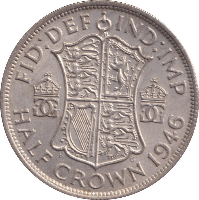 1946 HALFCROWN ( UNC ) - HALFCROWN - Cambridgeshire Coins