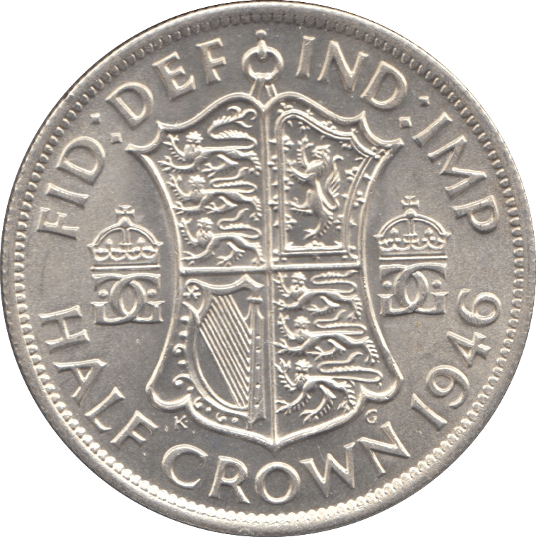 1946 HALFCROWN ( UNC ) - Halfcrown - Cambridgeshire Coins